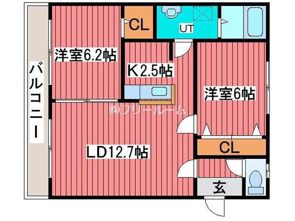 香風館壱番館の物件間取画像